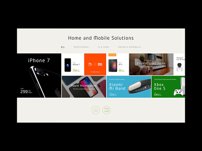Etisalat - TV Screen accessories android app apple digital design home interface ios iphone mobile product design solutions tv tv screen ui user interface ux web design website xbox