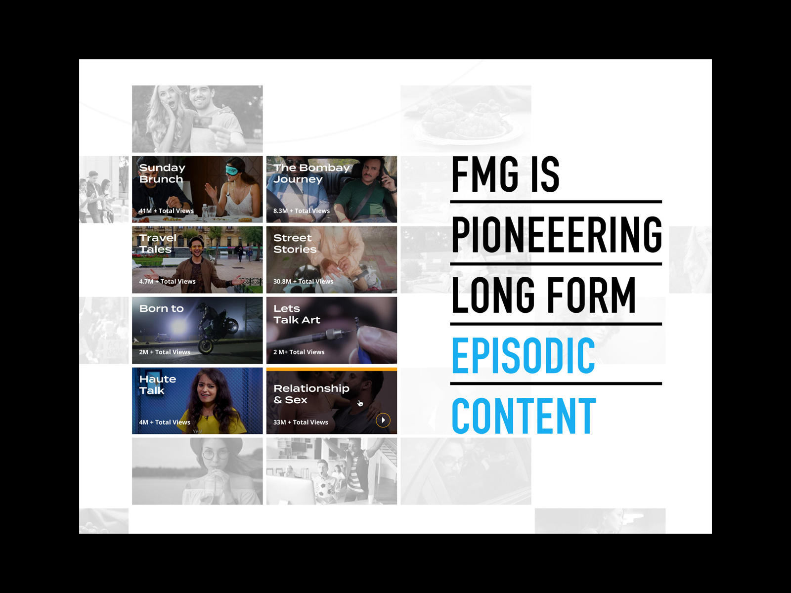 Fork Media Group site by Leo Ehrlich on Dribbble