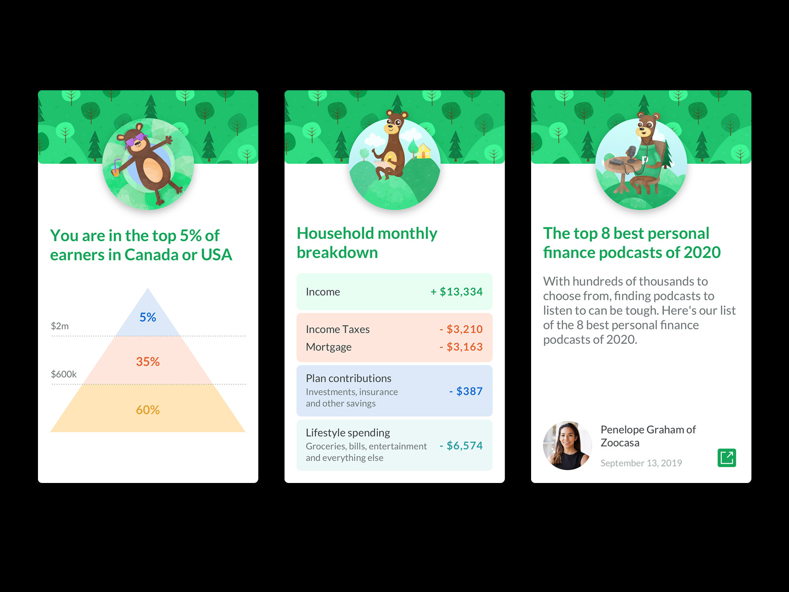 Canadian Financial Planning App By Leo Ehrlich On Dribbble   Planswell 3 4x 