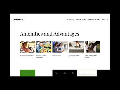 Damac Properties Website