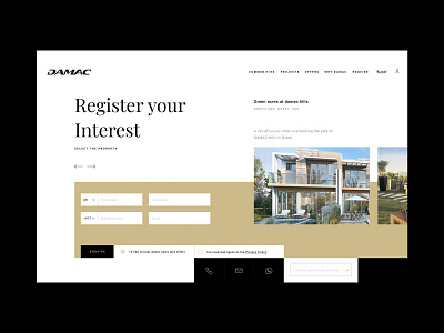 Damac Properties Website