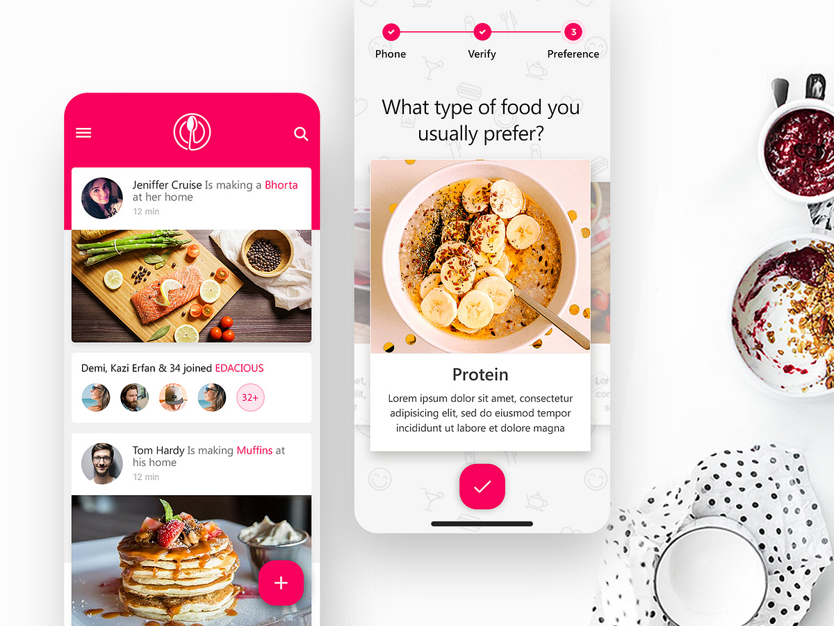 Food App by AppsChopper on Dribbble