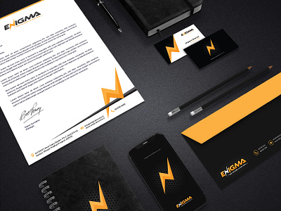 Enigma Identity Stationary Design