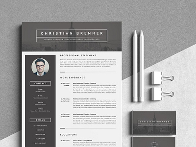 3 Page Resume animation best resume templates branding clean design free resume identity illustration illustrations minimal objects resume resume builder resume download resume format resume format for freshers resume layout resumes resumes examples typography