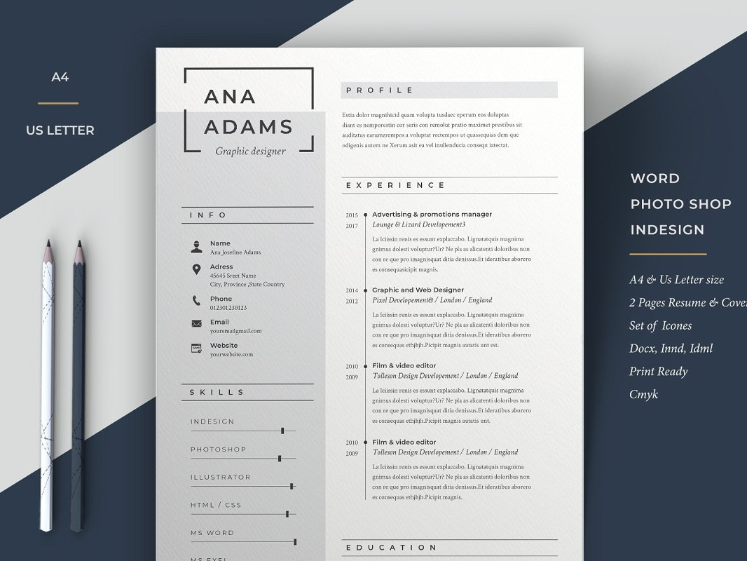 Free Template Word Cv