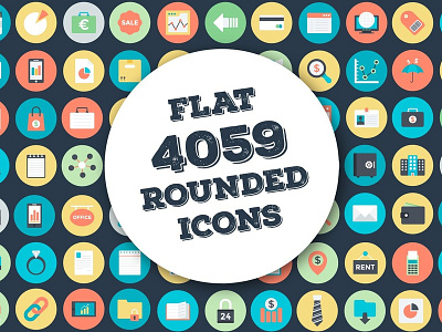 4059 Flat Rounded Vector Icons branding business icon pack businessman icon clean copy icon design freepik google icons icon archive icon for communication icon png icon template illustrator icon template psd identity minimal personal icon round icon pack round icons svg icons temple icon