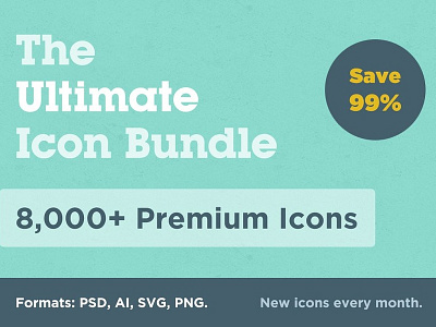 The Ultimate Icon Bundle (Save 99%) branding business icon pack businessman icon clean copy icon design free vectors freepik icon archive icon design icon for communication icon png icon set icon template illustrator icon template psd identity minimal personal icon svg icons ultimate icon bundle
