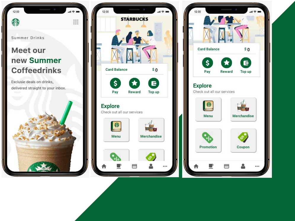 Starbucks Design by Salsa Bila on Dribbble