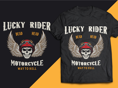 Motorcycle tshirt design graphic design