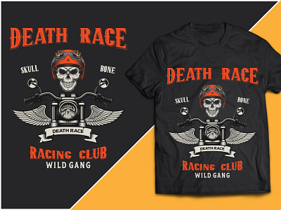 Motorcycle tshirt Design, Tshirt Design branding graphic design