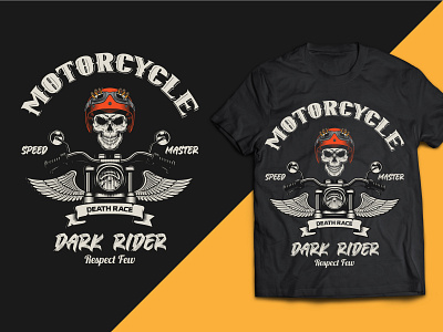 Motorcycle tshirt design graphic design logo