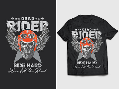 Motorcycle Tshirt Design branding