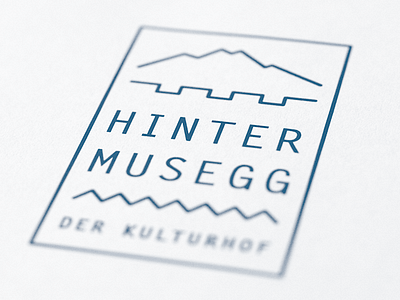 Hintermusegg graphic design logo logotype