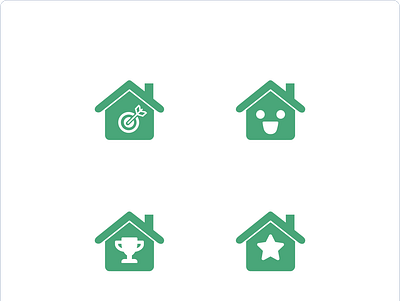 Icon:Home icon vector
