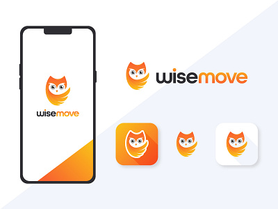 wise move anshal ahmed app clean icons design icon illustration logo vector