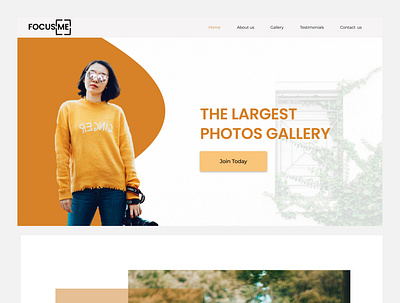 Photography Site figma design illustrator design logo photography photoshop responsive typography ui unsplash ux webdesign