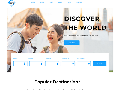 Travel Site Design