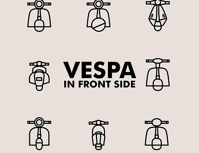 vespa art design graphic design handlettering illustration illustrator lettering letters logo photoshop vector