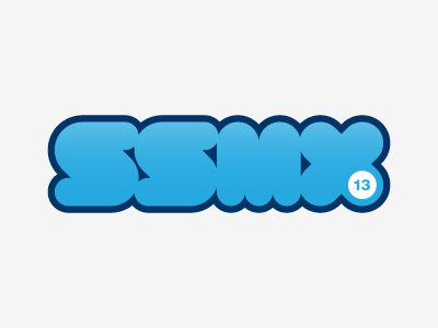 Logotype for SSMX 2013 graphic design logo logotype ssmx