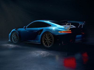 Porsche 3d cgi design visual art visualization