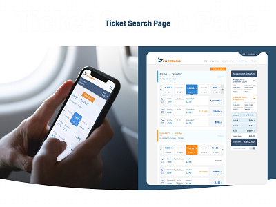 Ticket Search Page