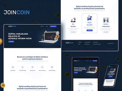 JoinCoin Landing Page