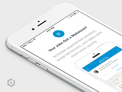 Job Details Launch apps clean icon icons interface iphone mobile simple ui ux web
