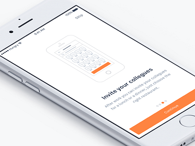 Onboarding - Runway application apps clean icon interface ios mobile runway simple ui ui8 ux