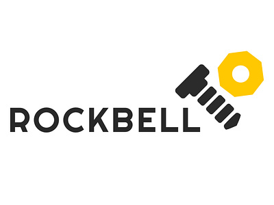 Rockbell Automail affinity designer automail bolt branding clean design engineering engineers fictional company fma fullmetal alchemist logo machinist made with affinity designer mechanic practice rockbell screw tools winry rockbell