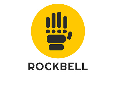 Rockbell Automail (v2) affinity designer anime automail branding clean fma fullmetal alchemist hand illustration logo made with affinity designer mechanic mechanical hand modern prostheses rockbell