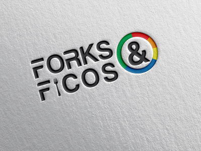 Forks & Ficos Logo | Credit Repair Company Logo branding credit repair logo flat logo graphic design illustrator logo logo design logodesign minimalist logo simple logo