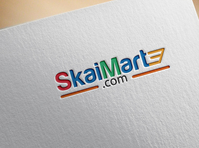 Skaimart | Ecommerce website logo brand identity graphic design illustrator logo logo design