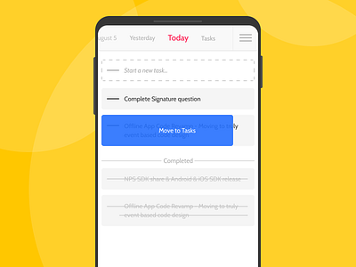 Today | A task management app