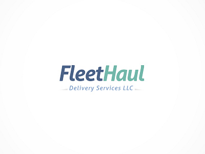 Fleet Haul Logo deliver delivery delivery service shipment shipments