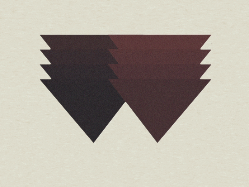 triangles after effects design fun icon motion motion graphic noisy triangles vector