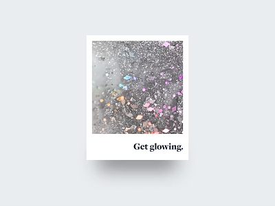 Get Glowing after effects animation branding dust glow iridescence iridescent magic motion