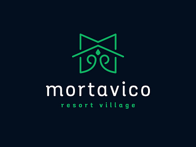 Mortavico Resort Village pt. 1 branding design holiday hotel identity logo nature resort vacation