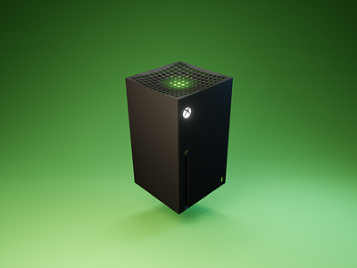 Day 17 - XBOX Series X 3d 3d art blender branding clean console design gaming microsoft product design render xbox xboxseriesx