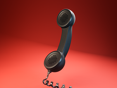 Day 24 - Old Phone 3d 3d art blender clean concept concept art design different old oldschool phone product design render