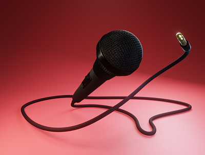 Day 31 - Microphone 3d 3d art blender clean concept design different microphone product design render singing