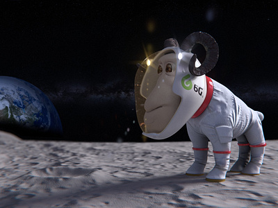 Mars Rover mission 3d 3d art blender branding cartoon character character design concept concept art design different render sheep