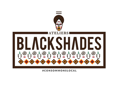 Logotype ATELIERS BLACK SHADES logo logotype cameroon