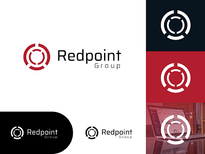 P 5 Redpoint Group app brand brand design branding design flat icon logo minimal vector