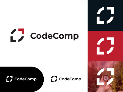 CodeComp - Logo Design app brand brand design branding design flat icon identity logo minimal vector