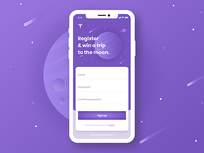 Daily UI #001 - Sign up