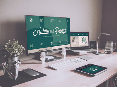 Habits & Design Landing Page