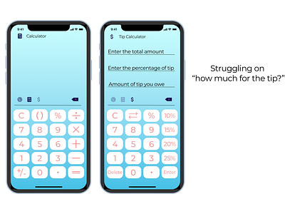 Calculator UI apple calculator dailyuichallenge design figma iphone x mobiledesign ui uichallenge uiuxdesign ux