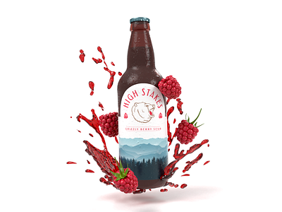 High Stakes Grizzly Berry Sour Concept Design