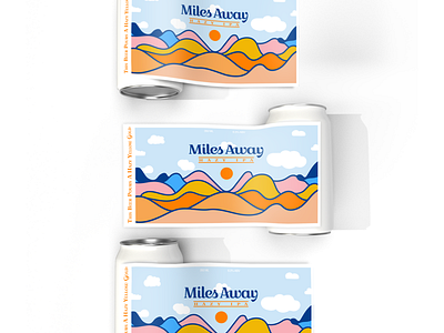 Miles Away Beer Can Concept