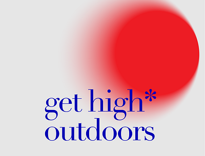 Get High Outdoors Graphic adobe art branding design graphic design illustration illustrator layout lettering minimal mockup photoshop typography ui vector